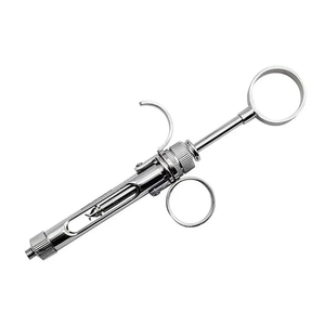 Seringue manuelle d'aspiration chirurgicale dentaire de haute qualité 1,8 ml en acier inoxydable, instruments dentaires certifiés CE - Product Image 5