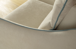 Sofá Cama Convertible de Dos Plazas de Alta Calidad, 100% Hecho en Italia, con Tela Contemporánea de 13/18 cm, Funda Extraíble y Lavable para Sala de Estar - Product Image 3