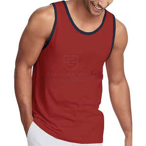 เสื้อกล้ามสำหรับผู้ชายทรงหลวมใส่ออกกำลังกายเล่นยิมฟิตเนส - Product Image 2