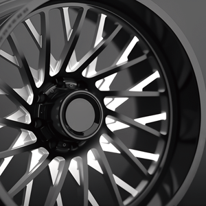 Rines Monobloque Forjados para Camionetas de Trabajo Pesado, 20x12 26x14 26x16, Cromados, Fresados, Profundos, 8x180 6x139.7, American Force - Product Image 1