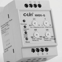 Produsen C-lin Grosir Pelindung Motor Kontrol Industri HHD5-G Relay Pengaman Kehilangan Fasa, Urutan Fasa, Tegangan Lebih/Di Bawah Batas