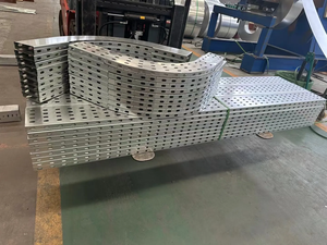 Bandeja de Cables Perforada de Acero Galvanizado, Resistente, para Gestión de Cables Industriales, Tamaños Personalizados 100x1000mm, Muestra en Stock - Product Image 6