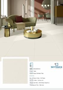Ceramic Marble Porcelain Glazed Flooring <b>Tiles</b> 600x600mm From India - Product Image 4