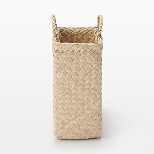 Panier en jonc de mer à chevrons avec poignée, fait main, pour rangement, vente en gros, écologique, fabriqué au Vietnam - Product Image 4