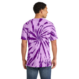 Trendy <b>Tie</b> Dye Cotton T-Shirt Unisex Summer Tee Comfortable & Breathable Fabric Vibrant Spiral Design Shirt Casual Street Style - Product Image 5