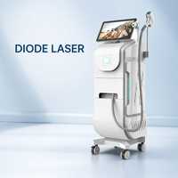 Mesin Penghilang Bulu Laser Dioda Komersial Perfectlaser 1200W AI Skin Analyzer Pendingin Air dan Udara Kontrol Jarak Jauh Sistem Android