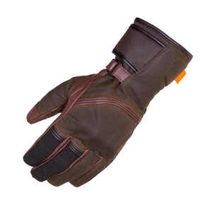 Guantes de cuero sintético artificial o original de piel de vaca auténtica para ciclismo de montaña, guantes deportivos para ciclistas, guantes de dedo completo - Product Image 2