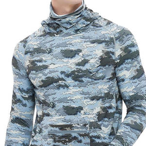 Sudadera con capucha de pesca de manga larga con logotipo personalizado Sublimación Impermeable UPF50 + Sudadera con capucha de protección solar para pesca - Product Image 6