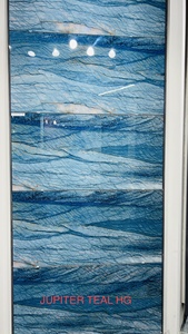 Carreaux de sol en porcelaine marbrée 600*1200 mm, épaisseur 8,8 mm, surface lisse et brillante, fabriqués en Inde - Product Image 2