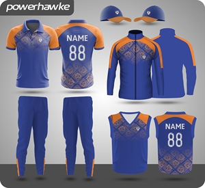 Uniformes de cricket cómodos de alta calidad, nuevo diseño, camisetas de cricket, uniformes internacionales de cricket - Product Image 3