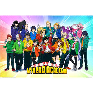 Póster del Anime My Hero Academia, Edición Hero Fes - Product Image 1
