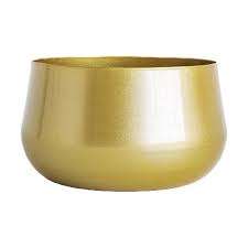 Mini maceta para el hogar, hoteles y jardín, color dorado, forma redonda, mesa de metal, macetas decorativas, accesorios de decoración para el hogar - Product Image 5