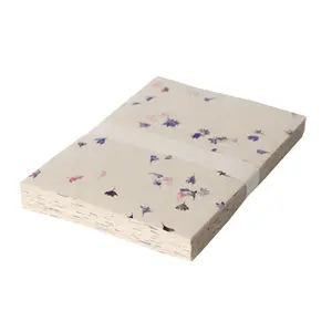 Nature Friendly Art and Craft Use Handmade Corn Flower Plantable Paper Sheets for Sale from Indian Exporter