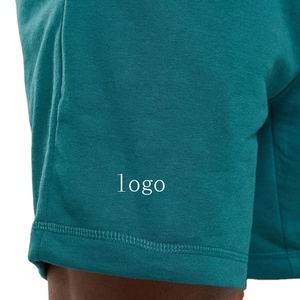 Pantalones Cortos Deportivos de Algodón Transpirable Personalizados para Hombre, Talla Grande, Cintura Elástica, Bordados, Hasta la Rodilla, Casuales, Cargo, al por Mayor, para Gimnasio y Fitness - Product Image 4