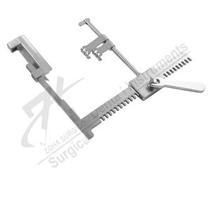 Separador de Costillas Manual IMA, Convierte a Izquierda/Derecha, Instrumentos Quirúrgicos de Acero Inoxidable, Retractor de Costillas Torácicas, Certificado CE Clase I - Product Image 1