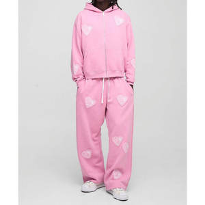 Ensembles de survêtements pour hommes tendance personnalisés en gros 2 pièces Jogger Sportswear Outfit Survêtement pour hommes - Product Image 4