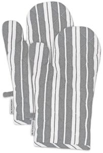 Vente en gros de mitaines de four en coton 100% biologique, gants de cuisine de chef imprimés personnalisés, accessoires de cuisine résistants à la chaleur de style sublimation - Product Image 2