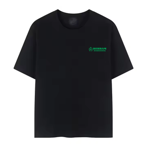 T-shirt Homme Oversize en Mélange Polyester/Coton avec Logo Personnalisé, Écologique, Respirant, Style Streetwear, Épaules Tombantes, Vierge - Product Image 3
