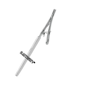 Olsen-Hegar Soporte de Aguja Recto 17CM Carburo quirúrgico Mart Instrumentos de Acero Inoxidable Fabricado con AISI 420 - Product Image 3