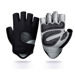 Gants de fitness unisexes en néoprène de haute qualité, demi-doigts, antidérapants, pour la musculation, utilisation en salle de sport, service personnalisé OEM - Product Image 4