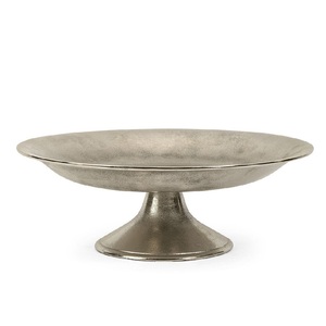 Bol de service en aluminium de forme ronde avec Base en boule bol de finition en or pour vaisselle bol de service en métal de haute qualité pour Restaurant - Product Image 3