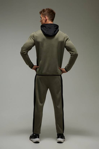 Conjunto Deportivo Casual de Poliéster con Cierre de Cremallera Personalizado de Alta Calidad al por Mayor para Hombre - Product Image 5