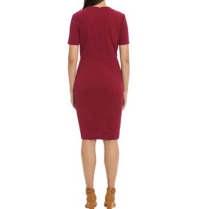 100% เดรสทำงานของผู้หญิงเดรสทำงานเอวปรับได้คุณภาพสูง/ชุดทำงานแห้งเร็วและระบายอากาศได้ดี - Product Image 4