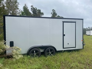 7×16 Enclosed trailer tandem axle bigger, stronger, and built for hauling Good for Equipment hauling| Enclosed Cargo Trailer - Product Image 4