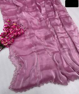 El último diseñador Heavy Jimmi Cho Fabric Khatli Cut Dana Handwork junto con Hand Diamond con Heavy Khatli Handwork Blusa - Product Image 1