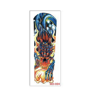 Tùy Chỉnh Hình Xăm Tạm Thời Dán Không Thấm Nước Cho Nam Giới Đầy Đủ Hoa Cánh Tay Hình Xăm - Product Image 3