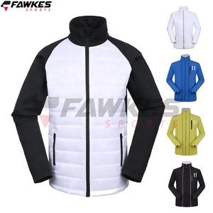 Venta al por mayor personalizado peso ligero impermeable recortado abajo hombres algodón lleva buena calidad hombres Puffer chaquetas - Product Image 6