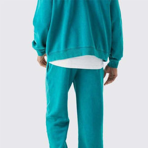 Conjunto de Sudadera con Capucha y Pantalones Deportivos Personalizados de 420 GSM, Estilo Holgado, Fabricante de Ropa Deportiva Urbana, Traje Deportivo para Hombre y Mujer - Product Image 5