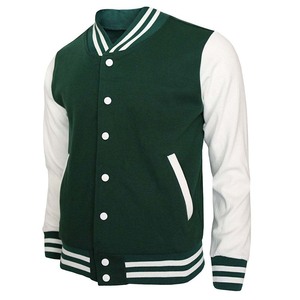 2026 Best Premium Quality Men's Casual Breathable Varsity Jacket Solid Pattern Stand Collar Woolen Winter Jacket Front Street - Product Image 1