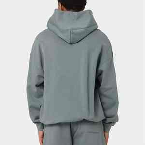 Venta caliente hombres pulóver con capucha Casual Streetwear sudadera calidad superior ODM logotipo personalizado Color antiarrugas suministro al por mayor - Product Image 4