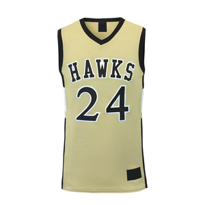 Uniforme de basket-ball respirant pour jeunes, ensembles sublimés avec techniques imprimées - Product Image 3