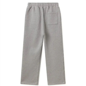Pantalon de jogging évasé en molleton de coton vintage décontracté personnalisé pour homme, 100 % coton épais - Product Image 2