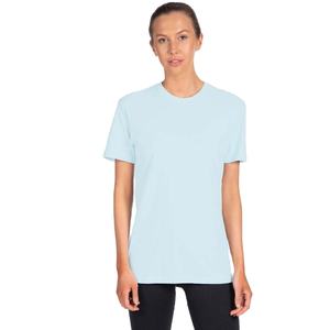 T-shirt CVC à col rond, style jersey, qualité supérieure, manches courtes, respirant, marque Next Level Tri-blend, étiquette privée, t-shirts - Product Image 1