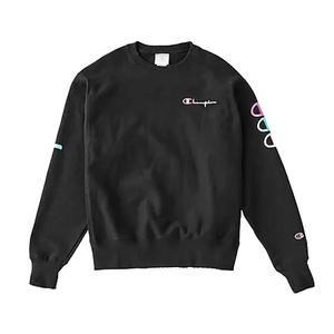 Maglione Classico con Logo Champion da Uomo, Colore: Nero, 100% Autentico - Product Image 2