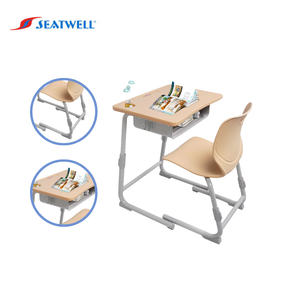 Ensemble table d'étude et chaise d'écolier - Product Image 1