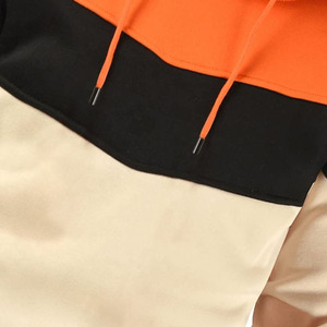 Sudadera con capucha de algodón 100% para hombre más vendida, forro polar de invierno con patrón sólido, Material superior con estampado de logotipo personalizable - Product Image 4