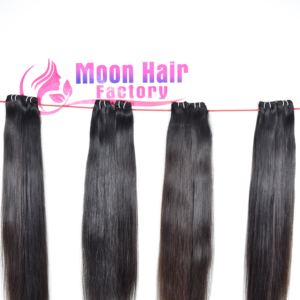 Directo de fábrica india, cabello humano Remy Virgen sin procesar, cabello liso virgen brasileño y de alta calidad sin procesar - Product Image 6