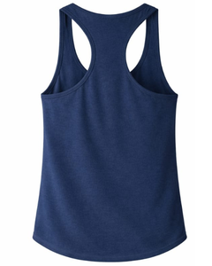 Débardeur dos nageur bleu marine personnalisé pour femme, sans manches, col rond, extensible et doux, idéal pour l'entraînement, le fitness, la gym et l'été - Product Image 5