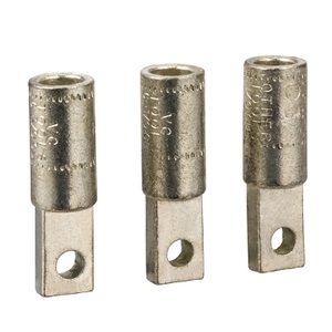 Per Schneider Electric LV426987 Accessorio PowerPacT B Kit capicorda in rame 1/0 AWG per interruttori automatici con custodia stampata a compressione, quantità 3 - Product Image 1