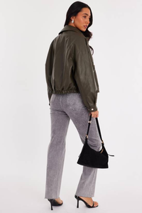 Chaqueta de Motocicleta para Mujer, Hecha a Medida en Pakistán, Transpirable, Impermeable, de Algodón Tejido, Sólida, de Invierno, de Alta Calidad - Product Image 5