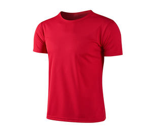 T-shirt à manches courtes de sport d'été, logo personnalisé OEM en gros, design vierge, séchage rapide - Product Image 5