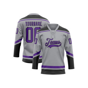 เสื้อฮ็อกกี้น้ำแข็งสไตล์ใหม่สำหรับผู้ใหญ่กางเกงพิมพ์ลายตามสั่ง - Product Image 4