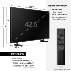 Televisor Inteligente QLED 4K de 85 Pulgadas con Pantalla Curva HDR, Plataforma Android, Interfaz WiFi para Uso en la Cocina - Product Image 6