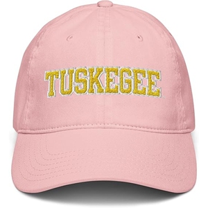 Tuskegee Université Casquette De Baseball Logo Brodé Réglable Bord Incurvé École Esprit Chapeau Personnalisé Unisexe En Vrac Vêtements Commun - Product Image 4