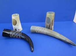 Jarra de cerveza vikinga de cuerno artesanal para festivales renacentistas, cuerno vikingo largo natural para uso decorativo, decoración del hogar, precio bajo - Product Image 3