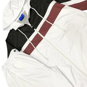 Chaqueta cortavientos transpirable de mejor diseño, conjuntos cortavientos de dos piezas para hombres, chándales cortavientos al por mayor para mujeres y hombres - Product Image 6